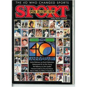 1986 DECEMBER SPORT MAGAZINE - 40TH ANNIVERSARY ISSUE - CW 327